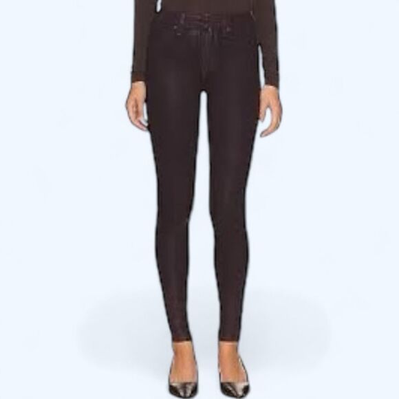 J. BRAND High Rise Super Skinny Black Jeans 29 - Picture 1 of 7